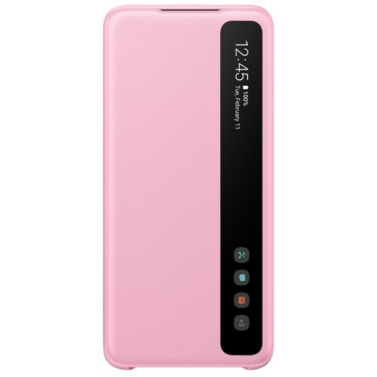 Dėklas G980 Samsung Galaxy S20 Clear View Cover Pink